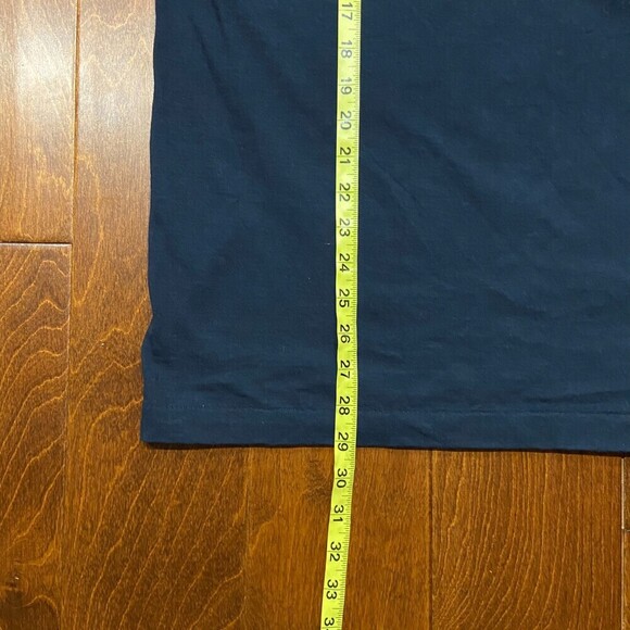 Alore Vintage Single Stitch DIA USA Flag Navy Blue T-Shirt Men's Size Large - Picture 8 of 8